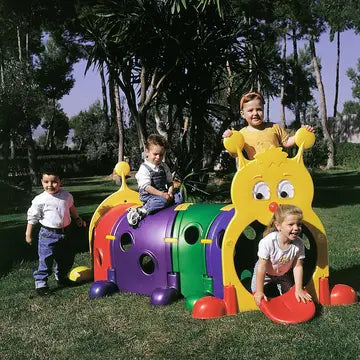Feber Gus Caterpillar Play Tunnel - Climb and Crawl For Ages 3+