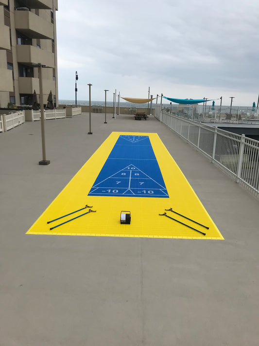 Custom Modular Tile Shuffleboard