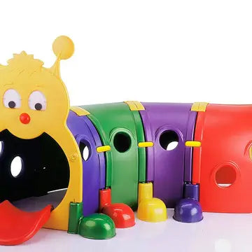 Feber Gus Caterpillar Play Tunnel - Climb and Crawl For Ages 3+